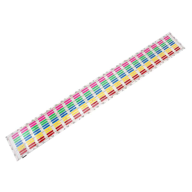 5 Colors Music Active EL Car Sticker Equalizer with Car Charger, Size: 90cm x 10cm