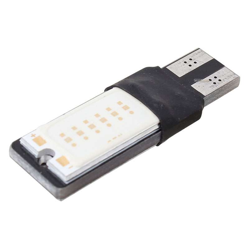 2 PCS T10 6W 180LM Ice Blue Light Double-Faced 2 COB LED Decode Canbus Error-Free Car Clearnce Readi