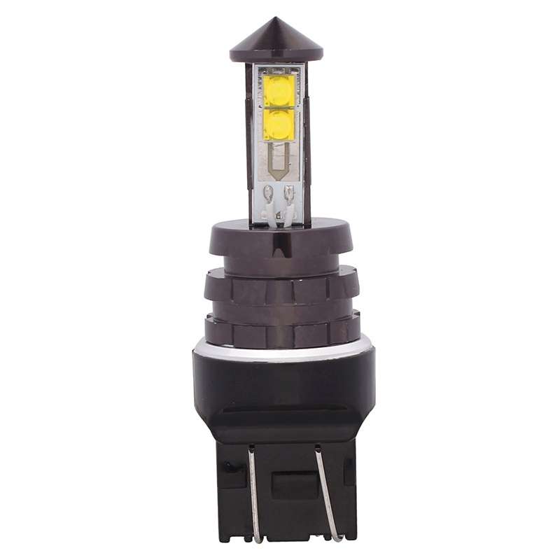 MZ T20 7440 20W 800LM White Light 4 XT-E LED Car Brake Light Daytime Running Light Bulb, DC 12-24V