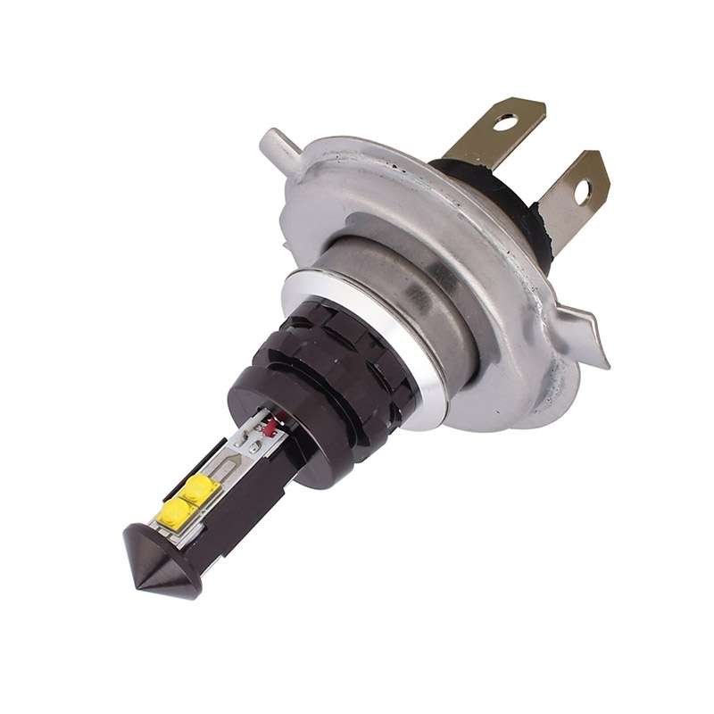 H4 20W 800LM White Light 4 XT-E LED Car Daytime Running Light Headlight Bulb, DC 12-24V