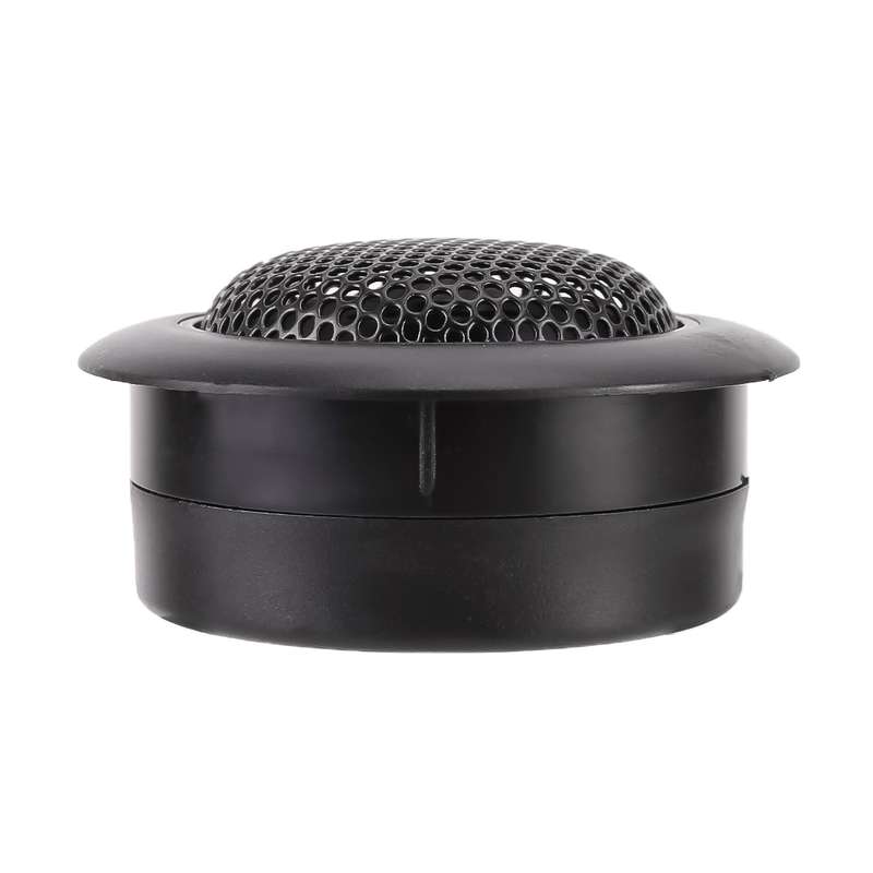2 PCS 500W High Efficiency Mini Dome Tweeter Speakers for Car Audio System(Black)