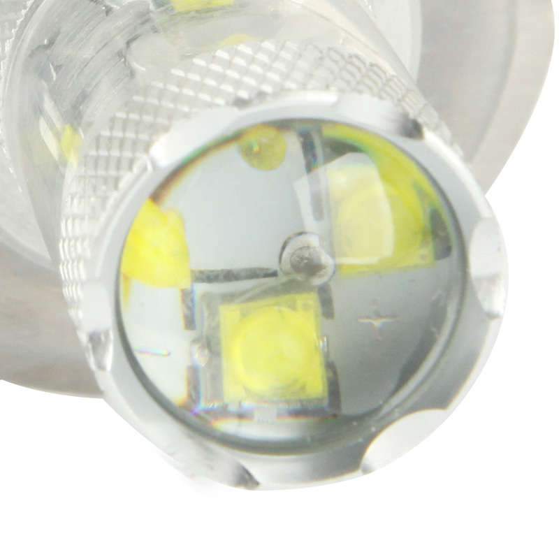 H4 60W White 12 LED Fog Light for Vehicles, DC 12-30V