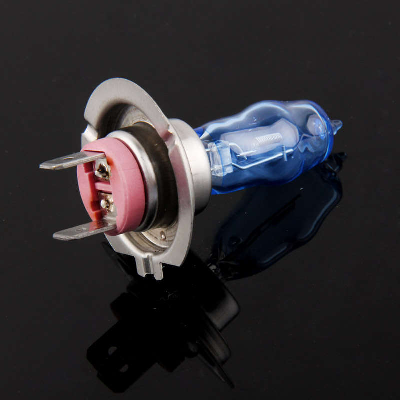 HOD H7 Halogen Bulb, Super White Car Headlight Bulb, 12 V / 100W, 6000K 2400 LM (Pair)