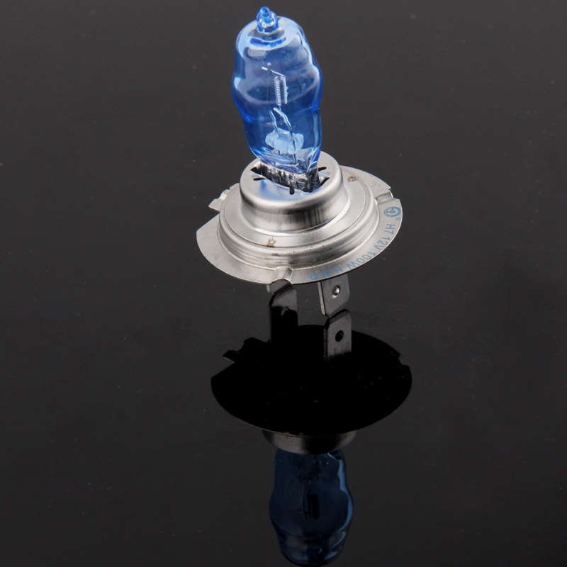 HOD H7 Halogen Bulb, Super White Car Headlight Bulb, 12 V / 100W, 6000K 2400 LM (Pair)