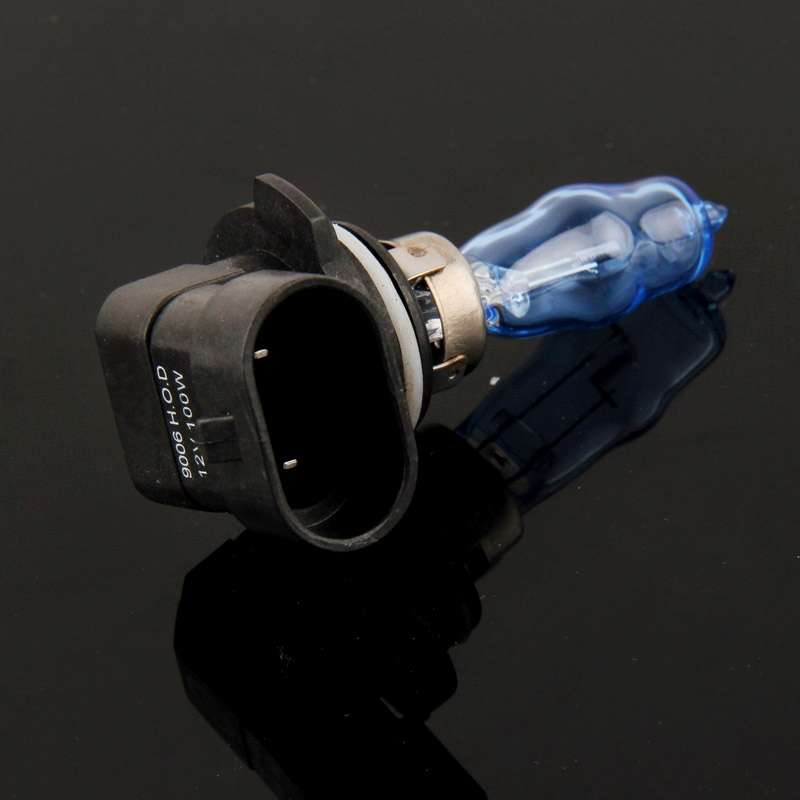 HOD 9006 Halogen Bulb, Super White Car Headlight Bulb, 12 V / 100W, 6000K 2400 LM (Pair)