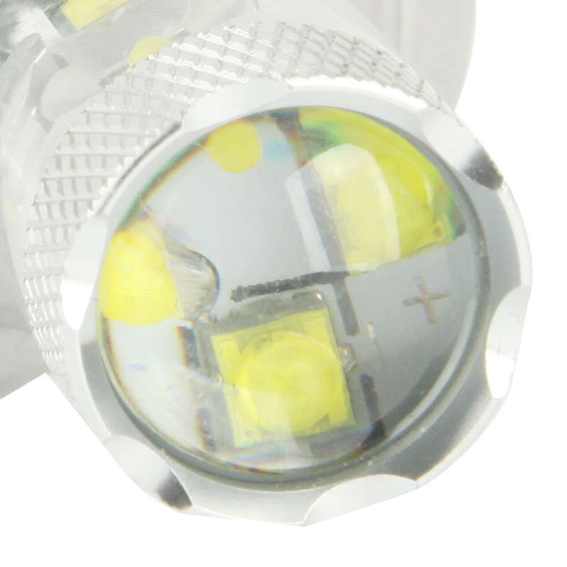 H7 60W White 12 LED Fog Light for Vehicles, DC 12-30V