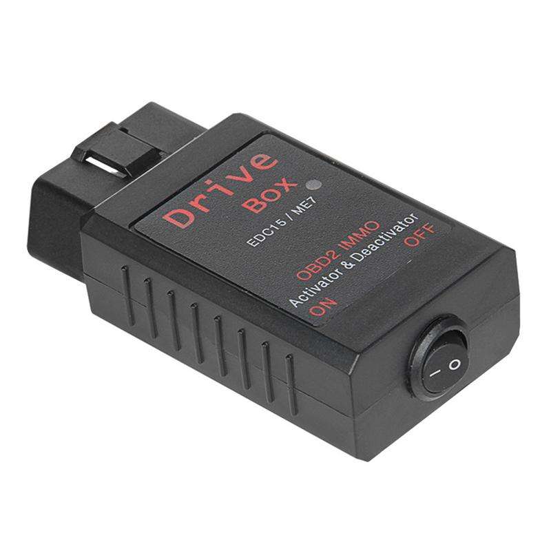 VAG Drive Box EDC15/ME7 OBDII IMMO Deactivator Activator(Black)