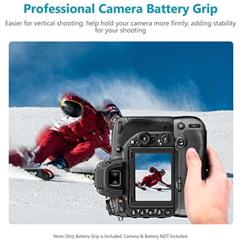 Battery Grip MB-D12 for Nikon D800 / D800E with a Battery Holder
