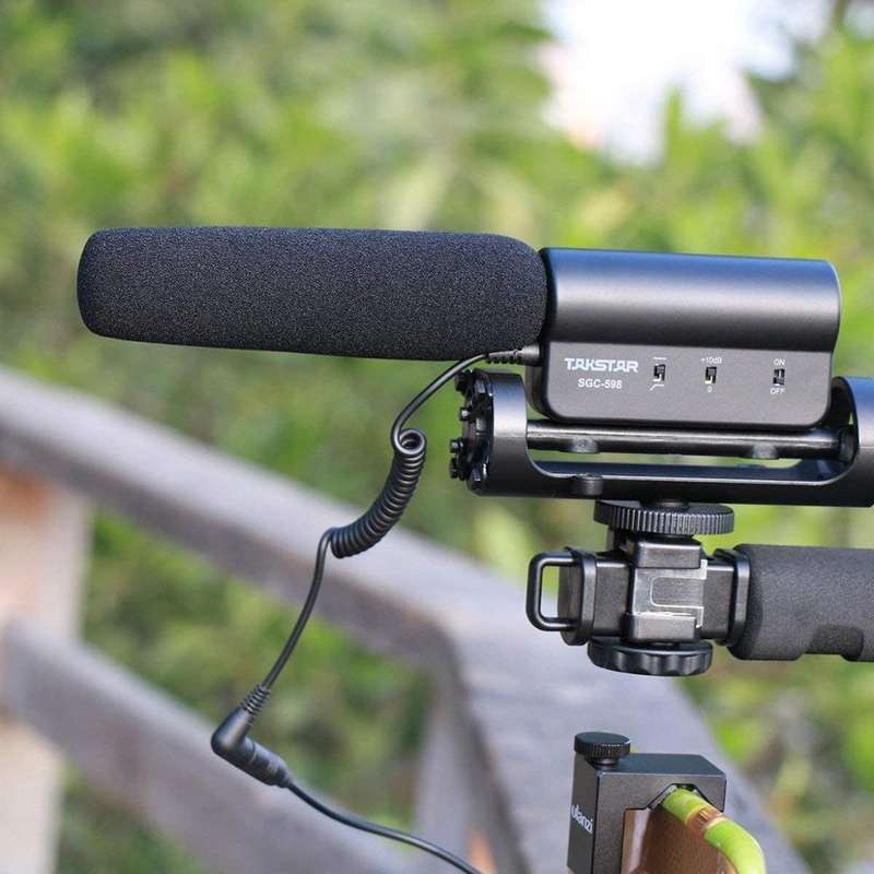 SGC-598 Condenser Recording Microphones Professional Photography Interview Dedicated Microphones for