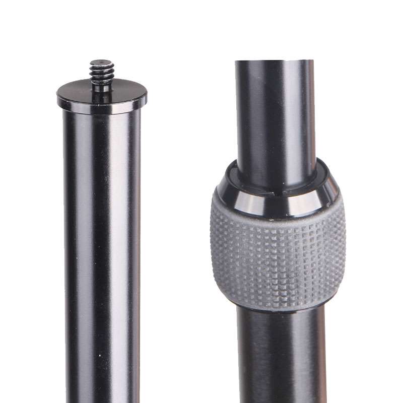 Aluminum Alloy Handheld Boom Pole Holder for SLR Camera / LED Light Microphone, Max Length: 173cm(Bl