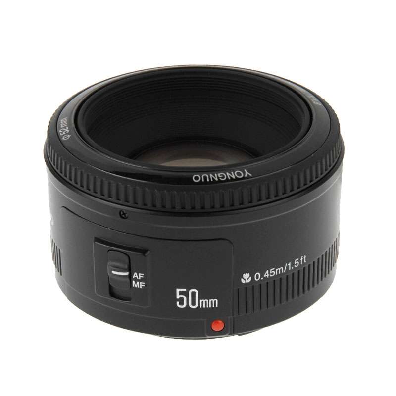 YONGNUO 50mm F1.8 Standard Prime Lens for Canon Camera
