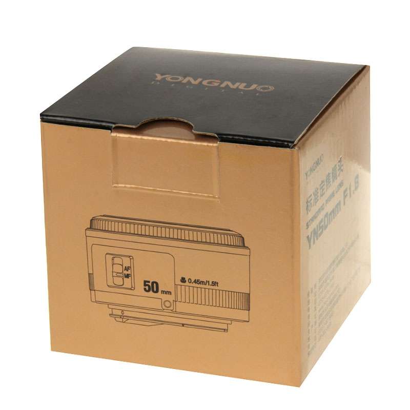YONGNUO 50mm F1.8 Standard Prime Lens for Canon Camera