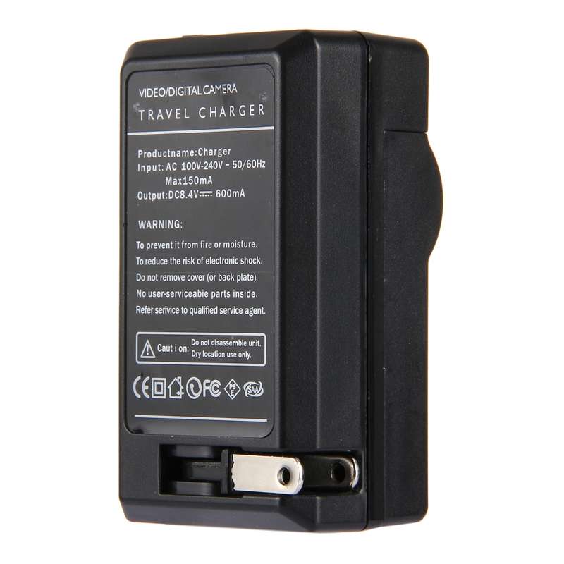 2 in 1 Digital Camera Battery Charger for CANON NB2L/ 2LH/ 2LH12/ 14(Black)