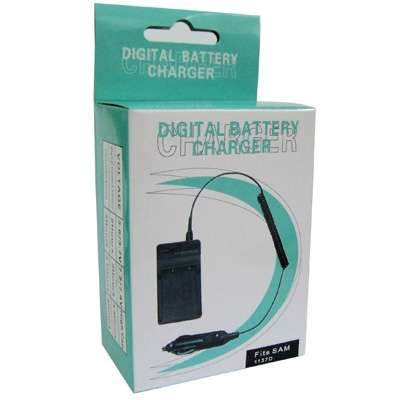 Digital Camera Battery Charger for Samsung 1137D(Black)