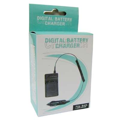 Digital Camera Battery Charger for Samsung L160/ L320/ L480(Black)