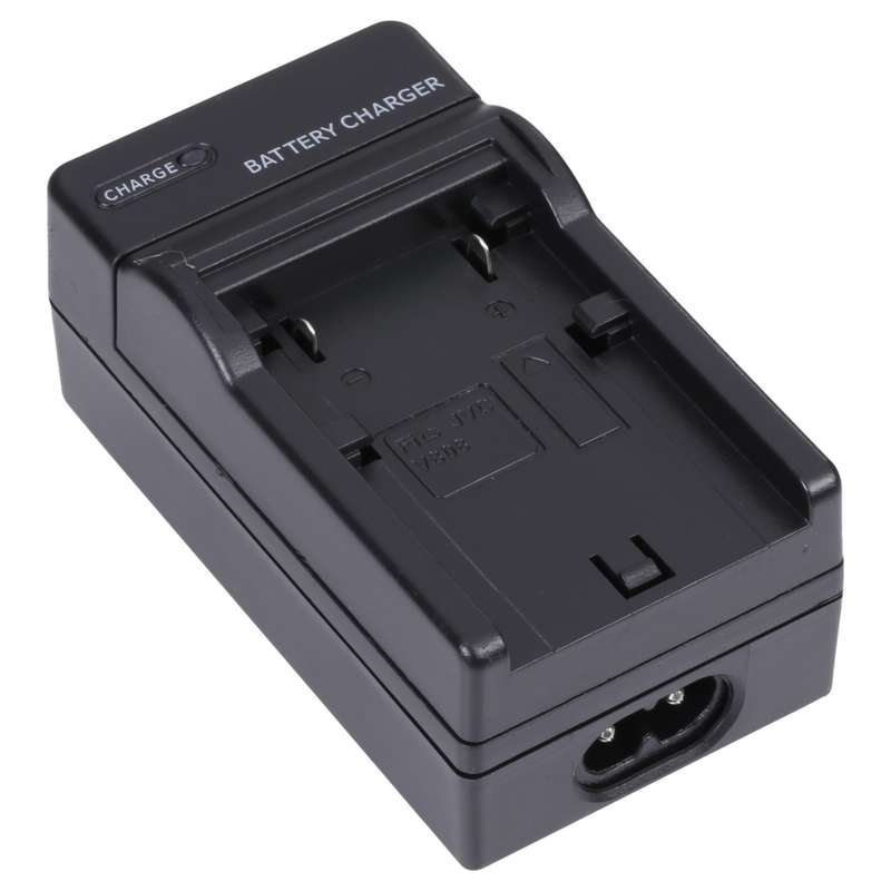 Dual Channel Digital Battery Charger for Sony F550 / F730 / F750 / F960 / F960H, EU Plug(Black)
