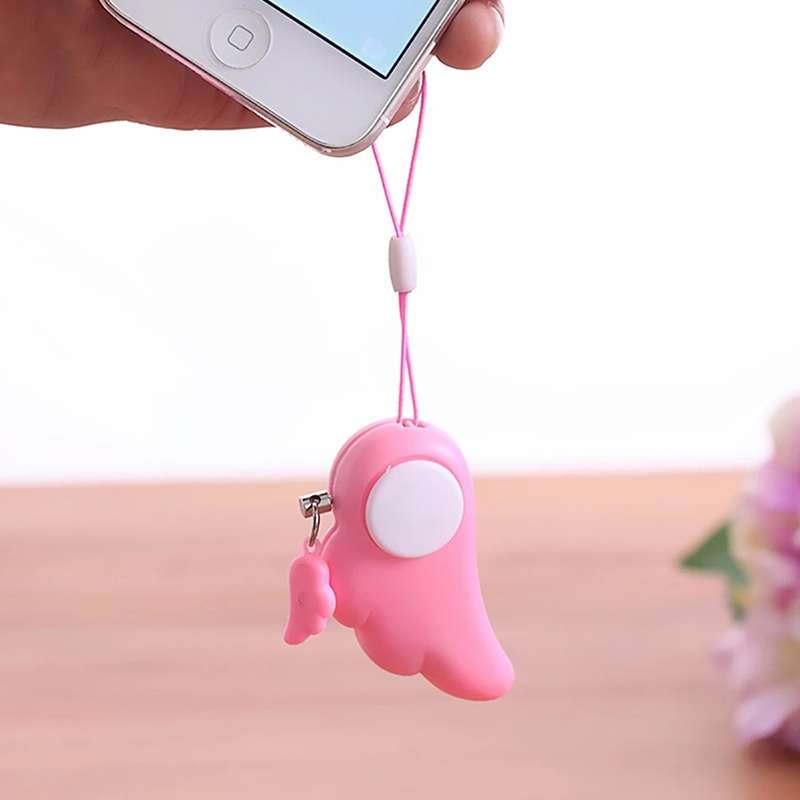 Angel Wing Anti-rape Device Personal Alarm, Self-defense Defend Wolf, Mini Alarm with 90dB Alarm Sou