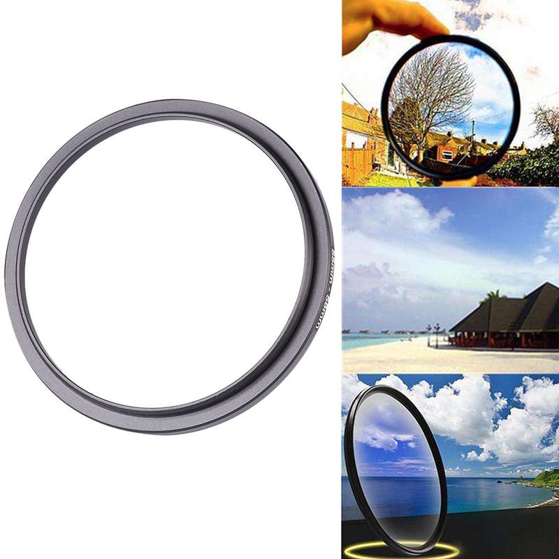 55mm-58mm Lens Stepping Ring(Black)