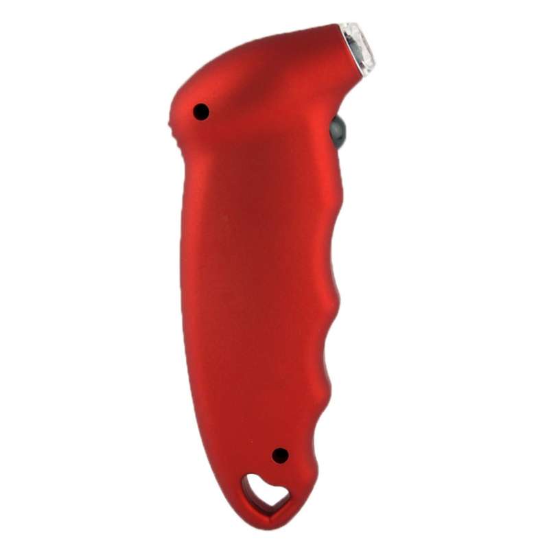 Digital Tire Gauge with LED Flash light, Pressure Range: 0-100PSI(Red)