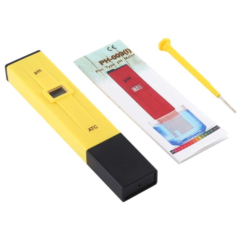 Pocket-sized PH Meter with ATC(Yellow)