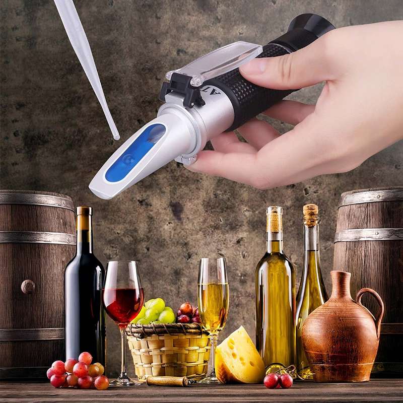 HB-113ATC Brix Hand-Held ATC Refractometer(Black)