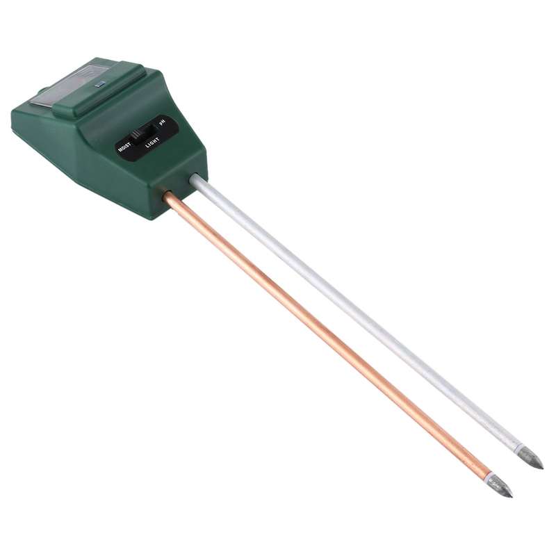 3 in 1 Plant Flowers Soil Meter (PH + Moisture + Light)(Green)