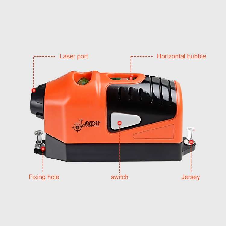 Laser Straight level meter(Orange)