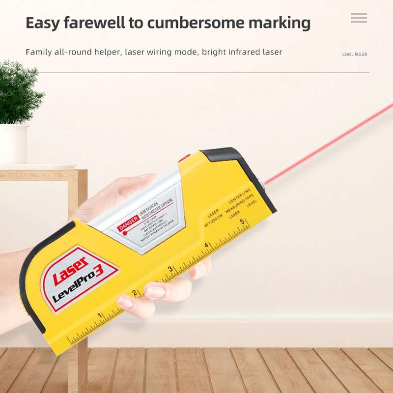 Laser Level with Tape Measure Pro 3 (250cm)