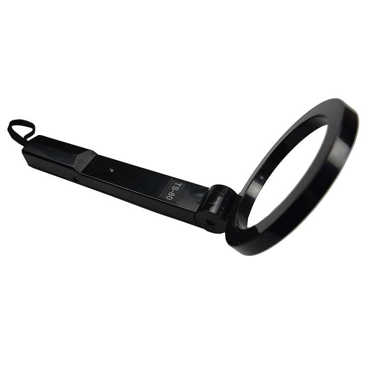 TS-80 Portable Folding Hand-Held Security Metal Detector Scanner(Black)