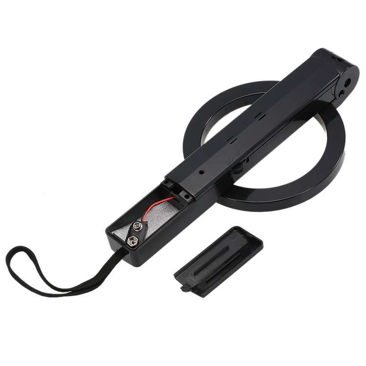 TS-80 Portable Folding Hand-Held Security Metal Detector Scanner(Black)