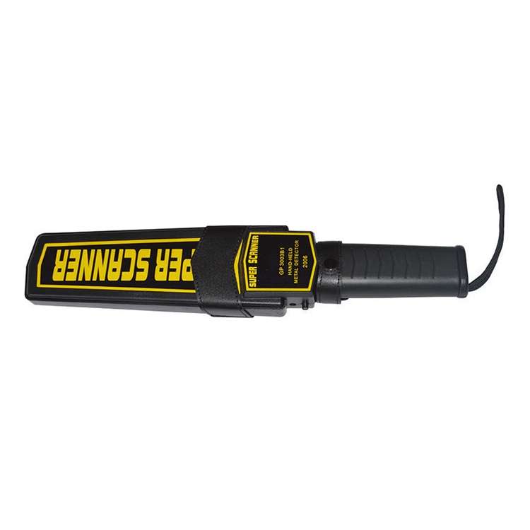 Portable Hand-Held Security Metal Detector (GP 3003B1)(Black)