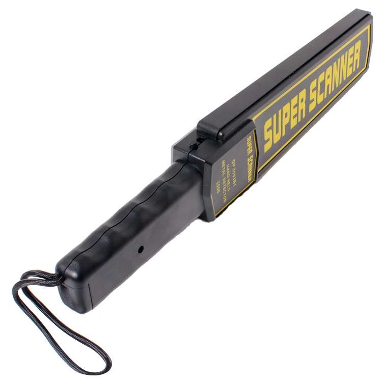 Portable Hand-Held Security Metal Detector (GP 3003B1)(Black)
