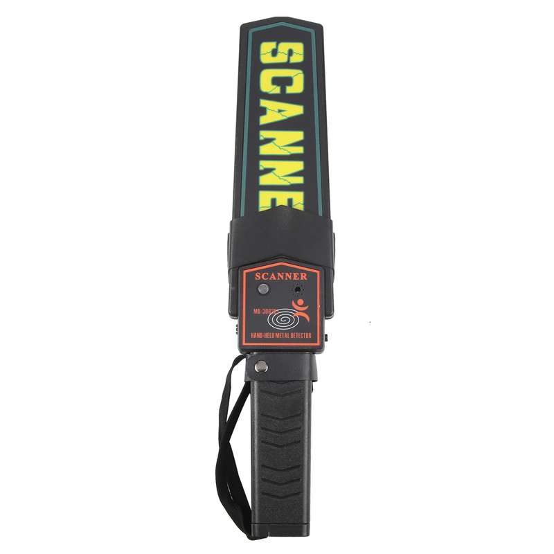 Super Scanner wand Metal Detector (MD-3003B1)(Black)