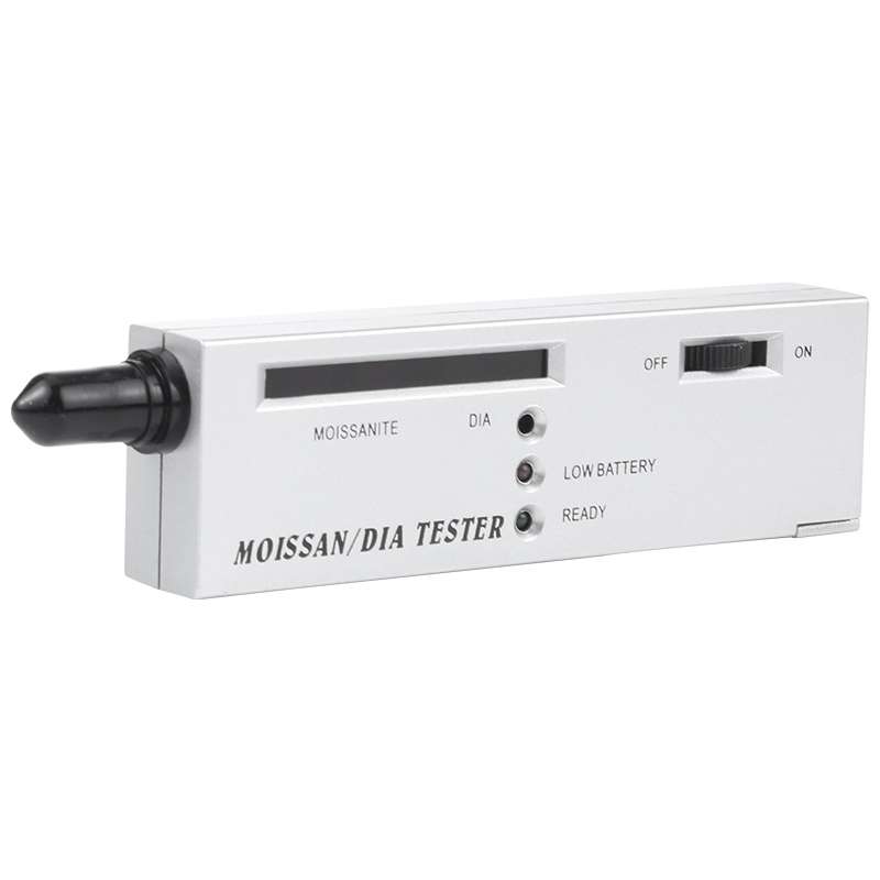 Portable Moissanite / Diamond Tester, DC 9V Battery(Silver)