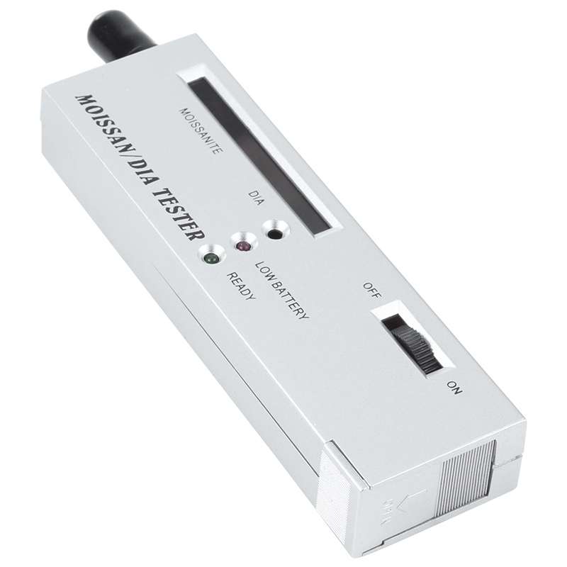 Portable Moissanite / Diamond Tester, DC 9V Battery(Silver)