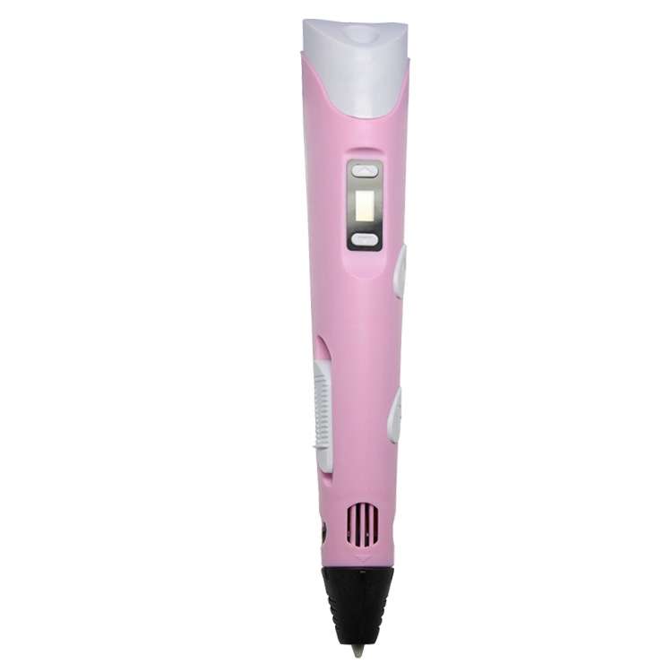 Hand-held 3D Printing Pen, EU Plug(Blue)