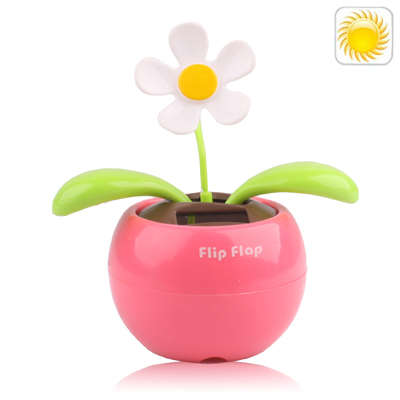 Solar Flip Flap Flower, Random Flower Color Delivery(Blue)