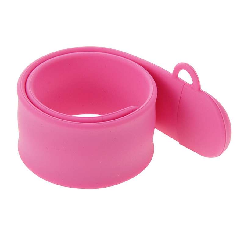 Silicone Bracelet USB Flash Disk with 4GB Memory(Dark Blue)