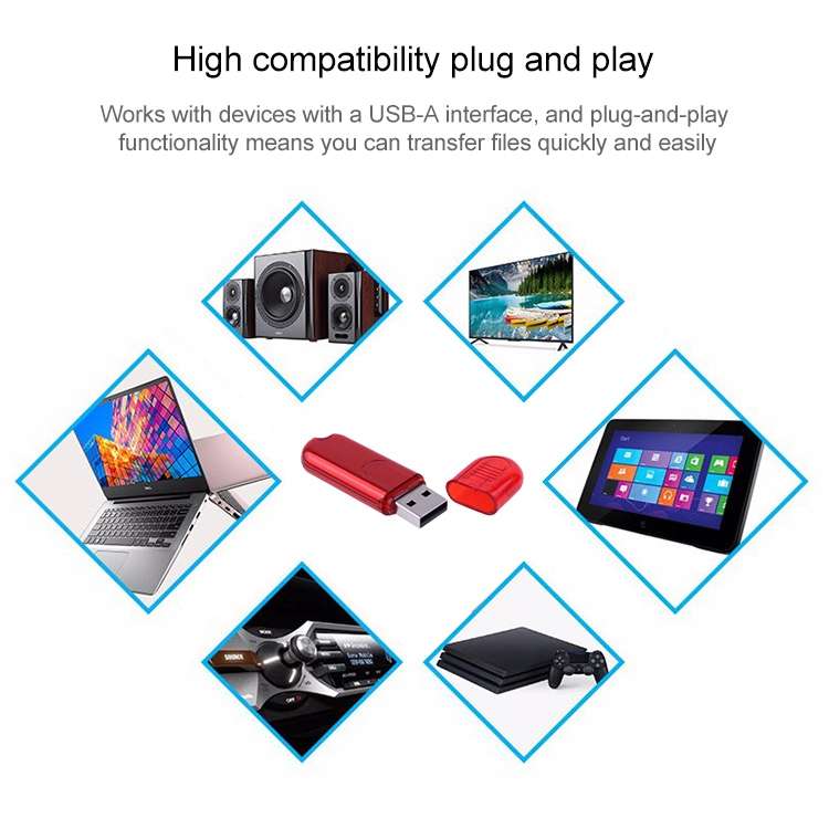 2GB USB Flash Disk(Red)