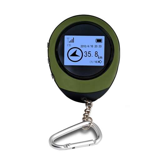 Keychain Handheld Mini GPS Navigation USB Rechargeable Location Finder Tracker for Outdoor Travel(Gr