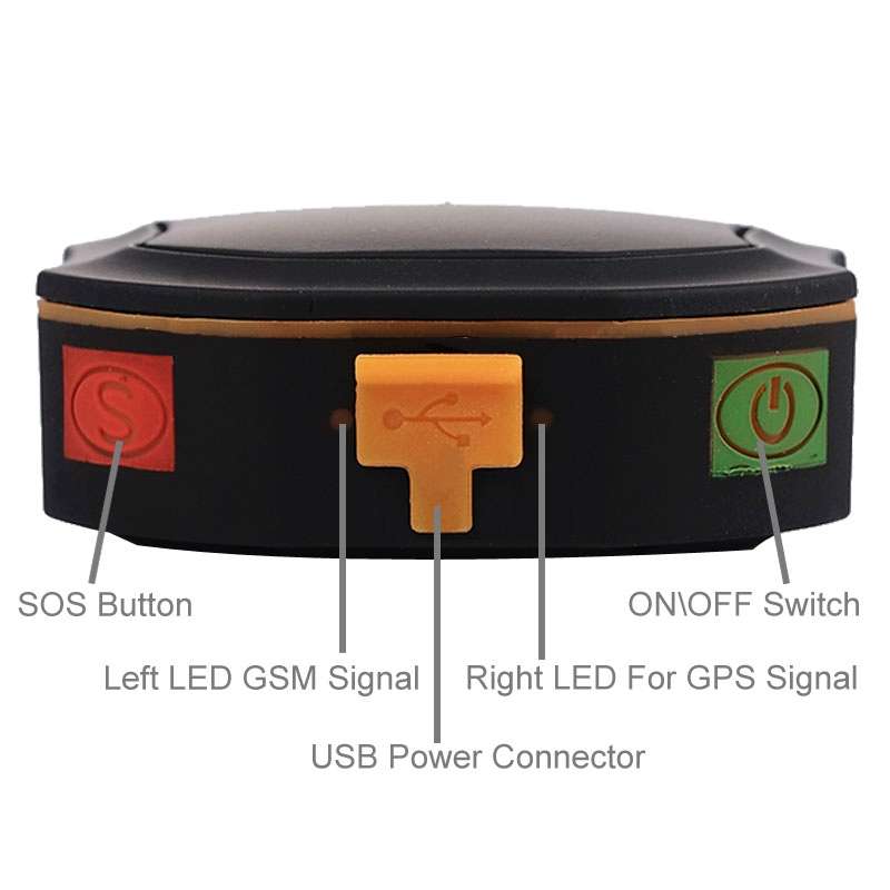 KH-109 IPX6 Waterproof Small Size GPS Tracker for Pet / Kid with SOS Panic Button
