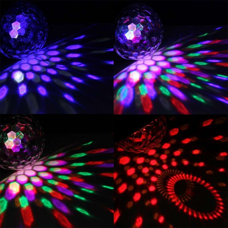 Digital LED RGB Crystal Magic Ball Stage Effect Light , DMX Party Disco DJ Bar Colorful Pattern Ligh