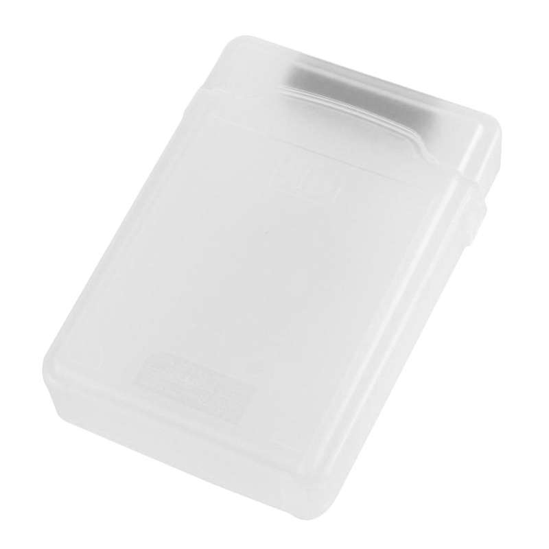 3.5 inch Hard Drive Disk HDD SATA IDE Plastic Storage Box Enclosure Case(Green)