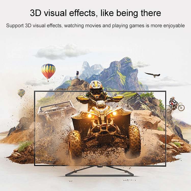 3 in 1 HDMI Female to Mini HDMI Male + Micro HDMI Male Adapter(Black)
