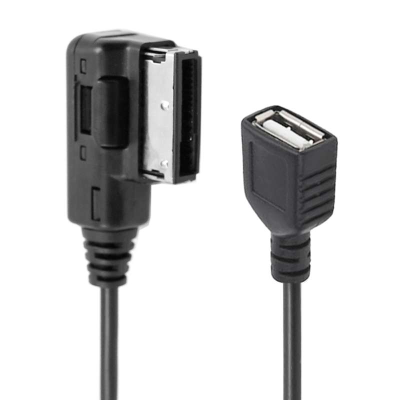 Multimedia Digital Audio AMI to USB Adapter Cable for Audi(Black)