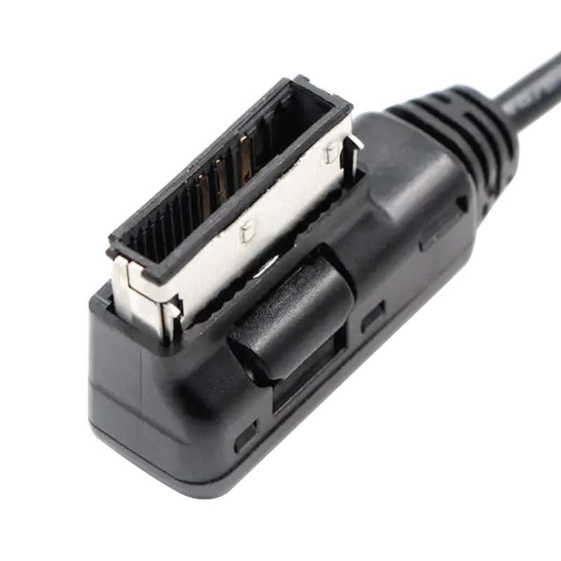 Multimedia Digital Audio AMI to USB Adapter Cable for Audi(Black)