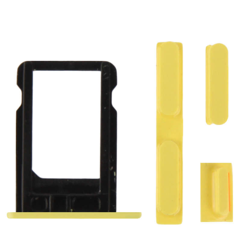 Full Housing Chassis / Back Cover with Mounting Plate & Mute Button + Power Button + Volume Button
