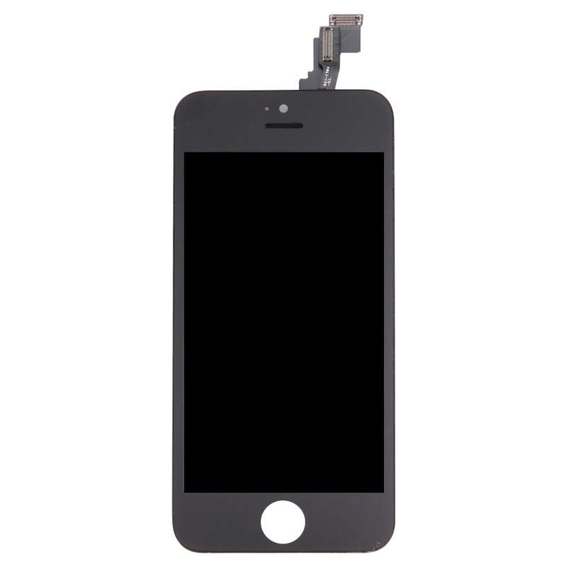 TFT LCD Screen with Frame for iPhone 5C (Black)