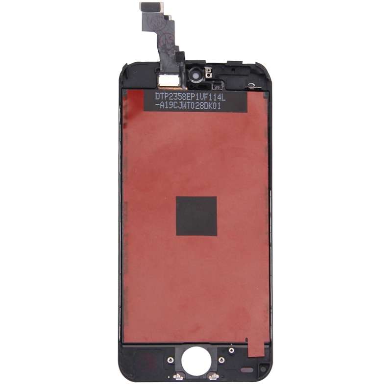 TFT LCD Screen with Frame for iPhone 5C (Black)
