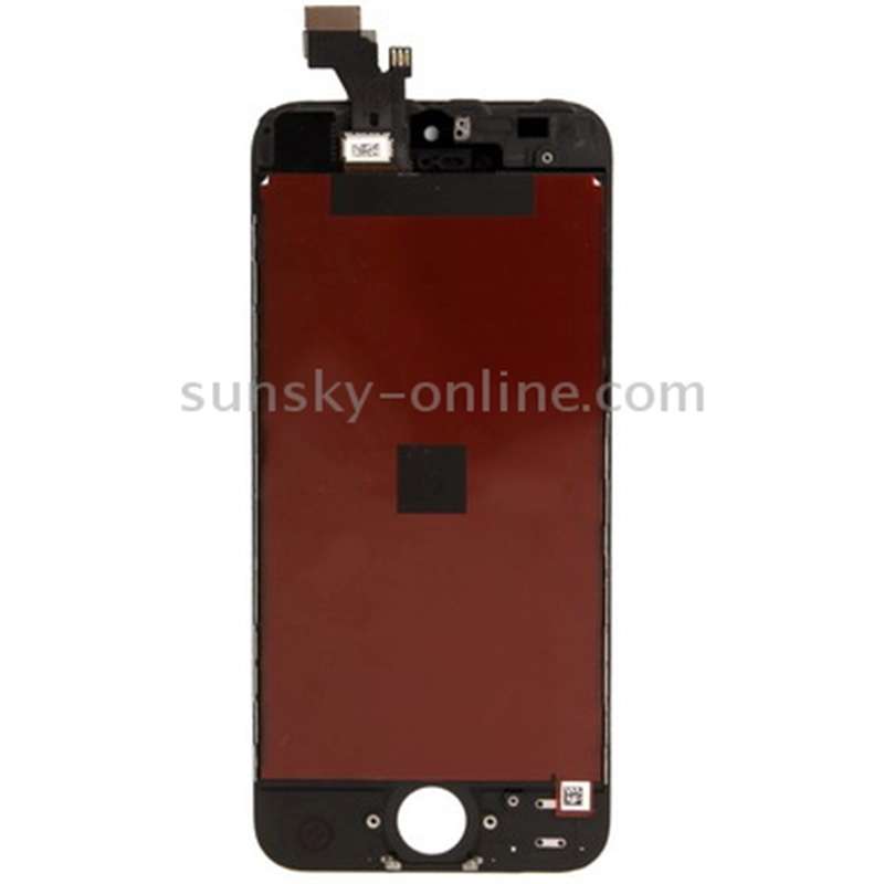 Original LCD Screen with Frame for iPhone 5 (White)